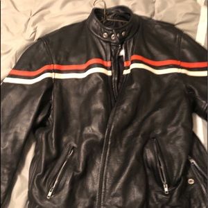 Leather riding jacket- Men’s XL